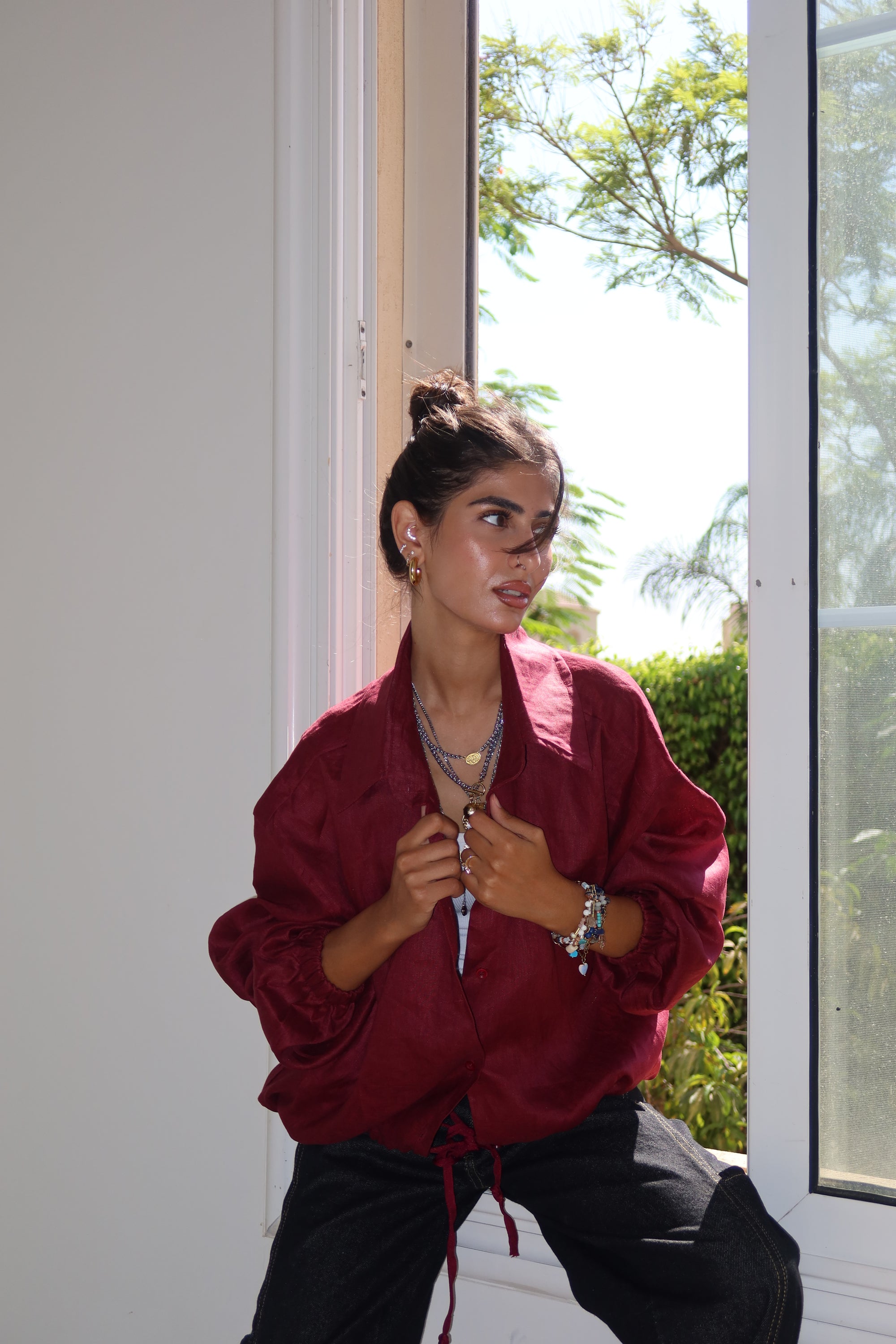 The Sienna Linen Shirt
