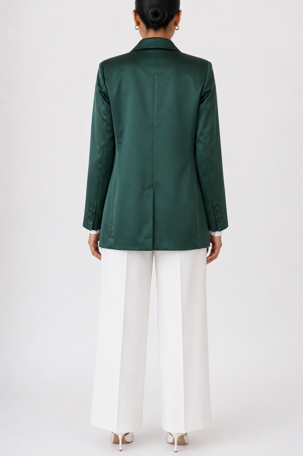 The Satin Blazer
