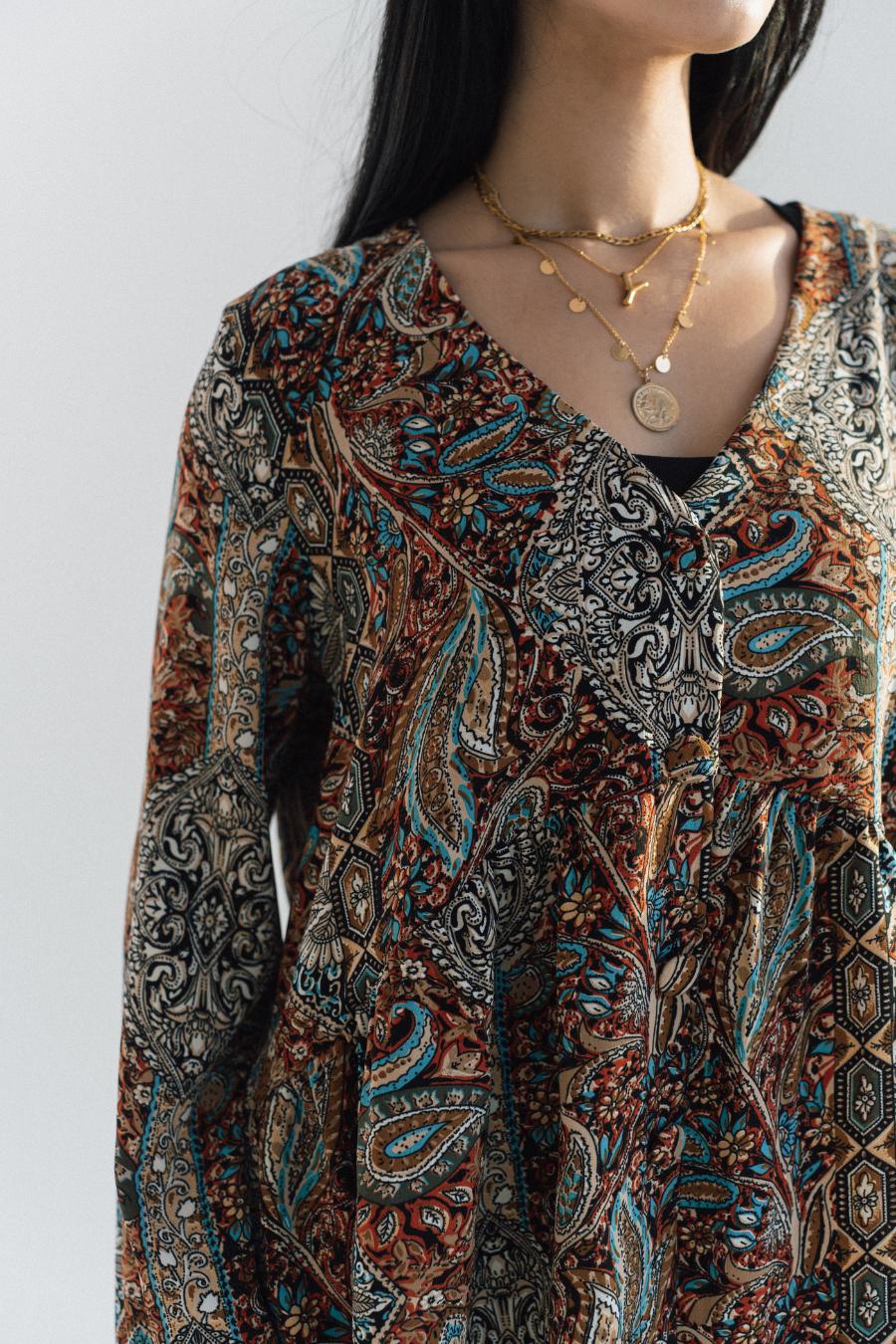 India Flowy Blouse by Ashya